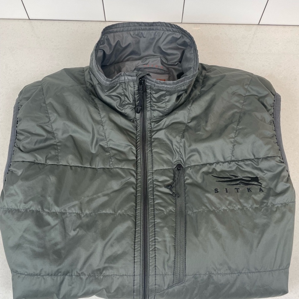 Sitka Aerolite Vest Grey Men’s L